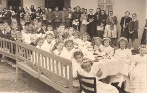 Prve sv prijimanie 1955 Opatova nad Vahom